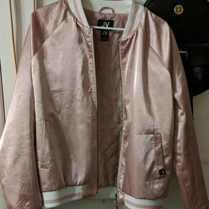 Jac vanek embroidered varsity jacket